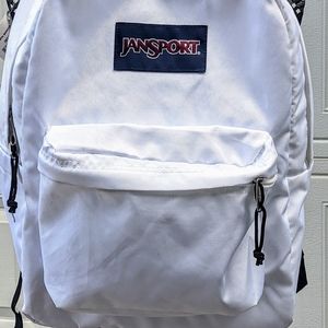Jansport Superbreak Plus Backpack-White